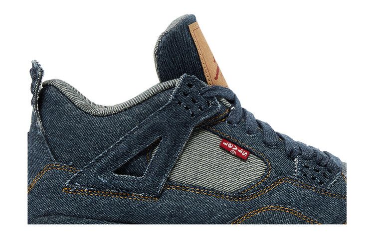 Levis x Air Jordan 4 Retro Denim - Air Jordan Sneaker, Detailansicht 4