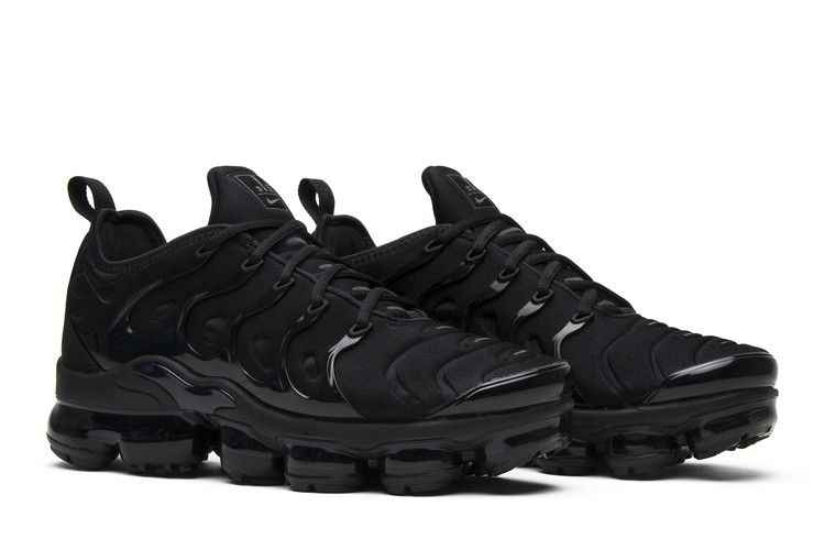 Nike Air VaporMax Plus Triple Black - Nike Sneaker, Detailansicht 9