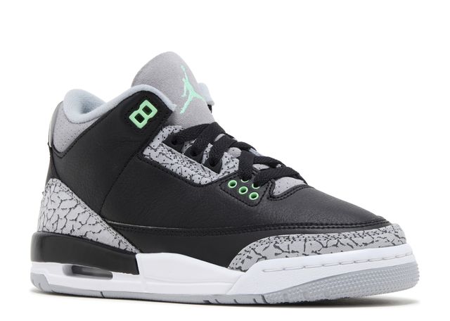 Air Jordan 3 Retro GS Green Glow