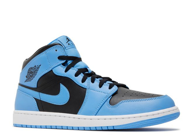 Air Jordan 1 Mid University Blue Black