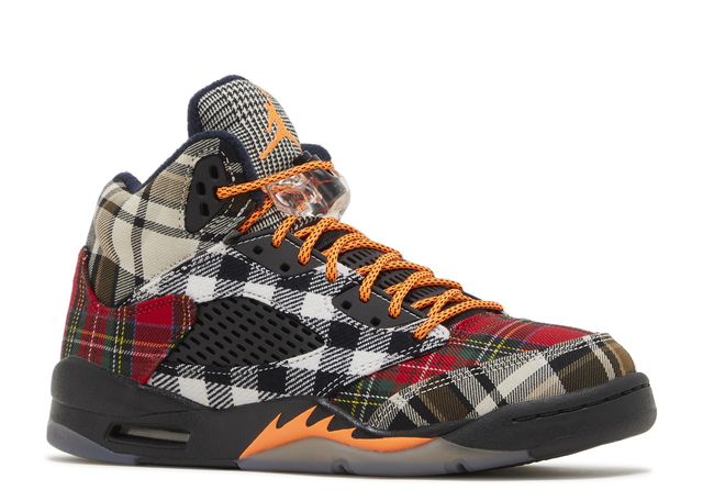 Air Jordan 5 Retro Plaid (GS) - House-of-Sneakers