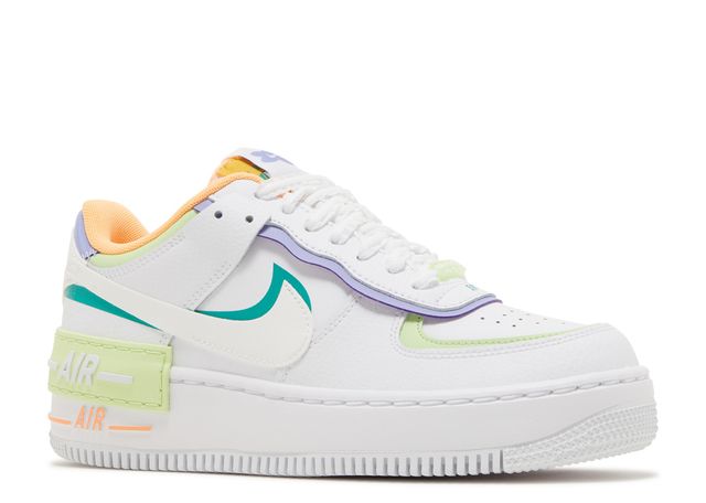 Nike Air Force 1 Low Shadow White Peach Cream Lime - House-of-Sneakers