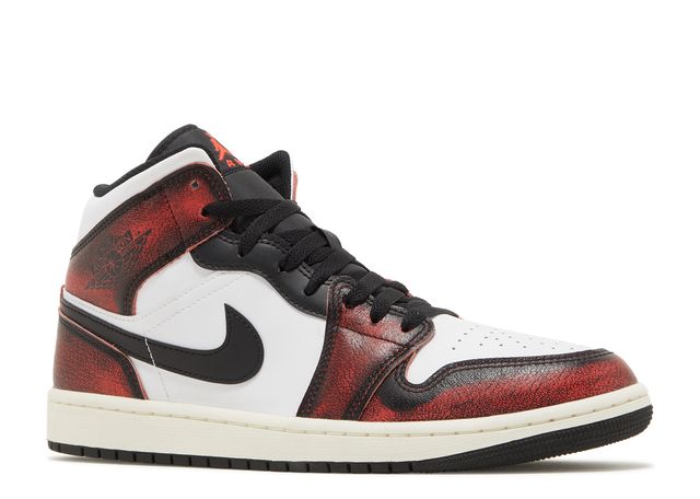 Air Jordan 1 Mid Wear-Away Chicago - House-of-Sneakers