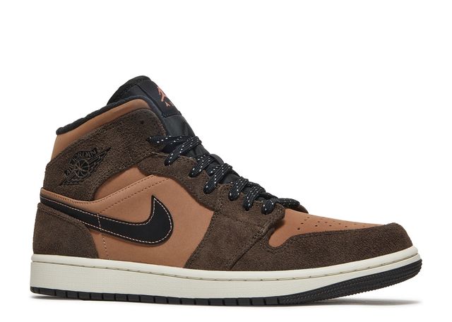 Air Jordan 1 Mid SE Dark Chocolate - House-of-Sneakers