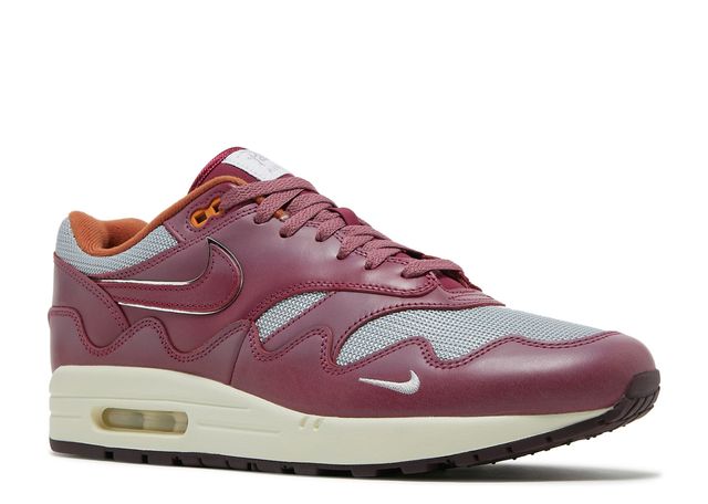 Air Max 1 Patta Waves Rush Maroon (with Bracelet) - House-of-Sneakers