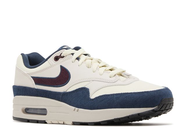 Air Max 1 Coconut Milk Burgundy Crush Navy