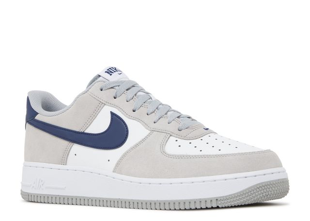 Nike Air Force 1 Low '07 Light Smoke Grey Midnight Navy - House-of-Sneakers