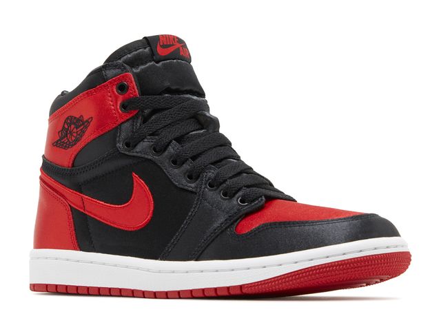 Air Jordan 1 Retro High OG Satin Bred - House-of-Sneakers