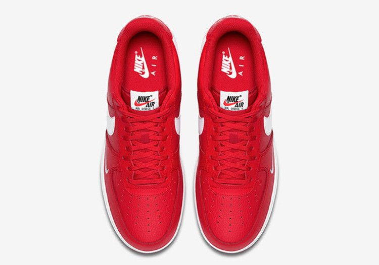 Nike Air Force 1 Low Mini Swoosh University Red - Nike Sneaker, Detailansicht 4