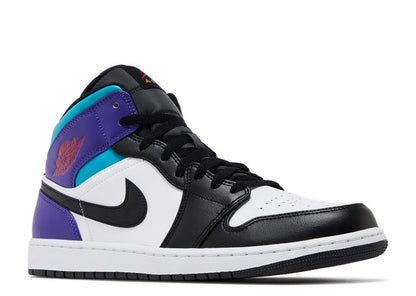 Air Jordan 1 Mid Court Purple Tropical Twist