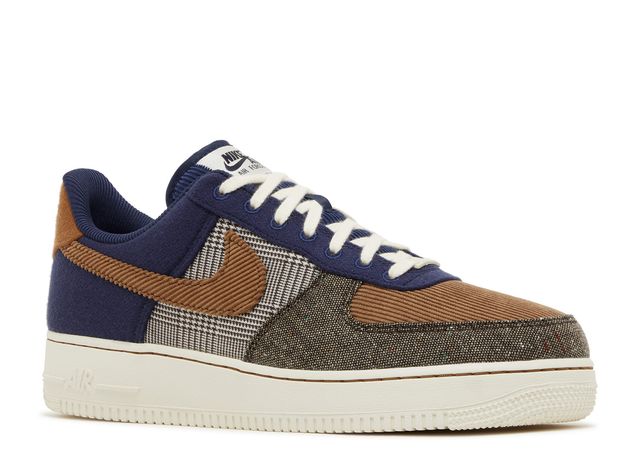 Nike Air Force 1 Low '07 PRM Tweed Midnight Navy Corduroy