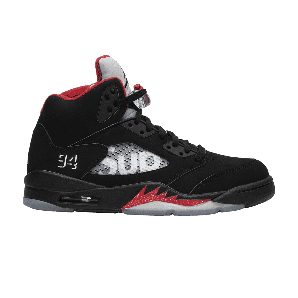 Air Jordan 5 Retro Supreme Svart