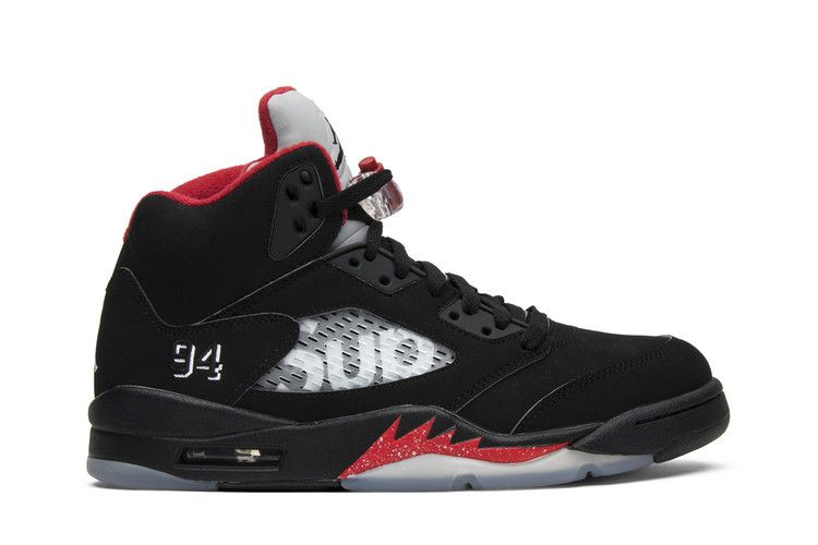 Air Jordan 5 Retro Supreme Black
