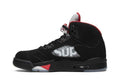 Air Jordan 5 Retro Supreme Black - Air Jordan Sneaker, Detailansicht 4