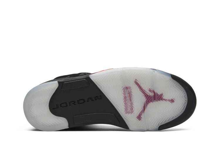 Air Jordan 5 Retro Supreme Black - Air Jordan Sneaker, Detailansicht 5
