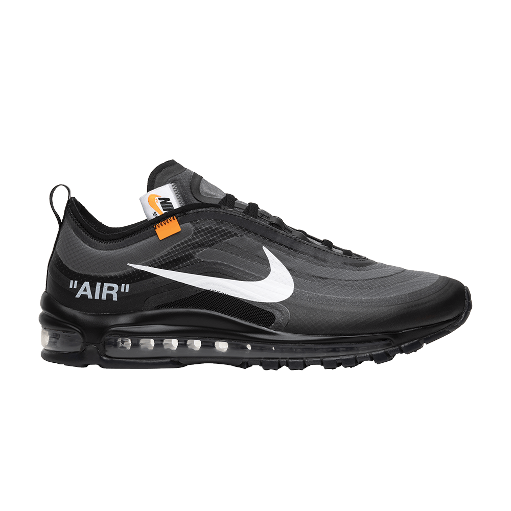 Off-White x Nike Air Max 97 Black - Nike Sneaker, Detailansicht 2