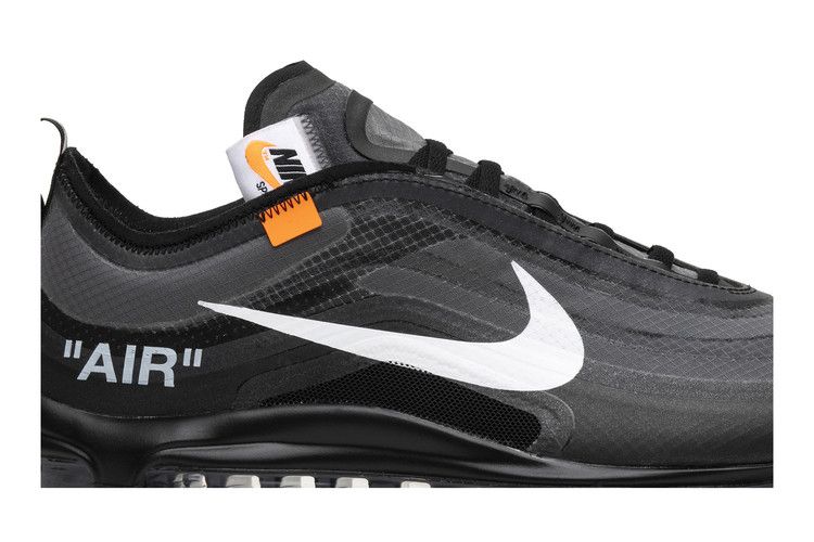 Off-White x Nike Air Max 97 Black - Nike Sneaker, Detailansicht 4