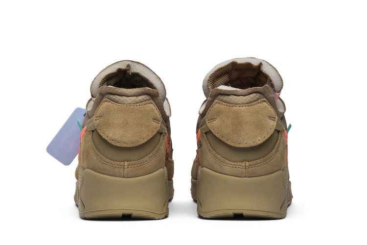 Off-White x Nike Air Max 90 Desert Ore - Nike Sneaker, Detailansicht 7