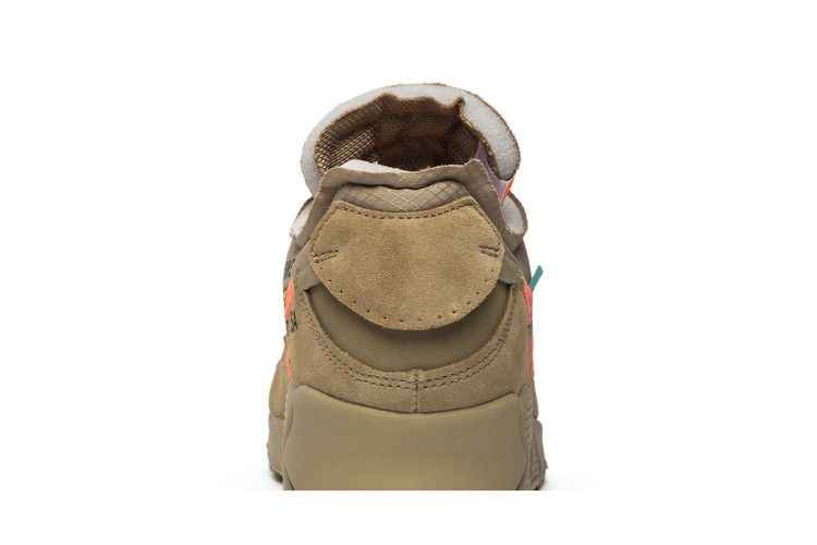 Off-White x Nike Air Max 90 Desert Ore - Nike Sneaker, Detailansicht 8