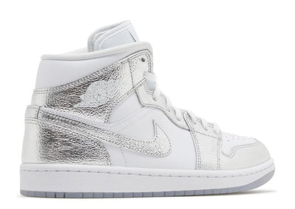 Air Jordan 1 Mid SE Metallic Silver