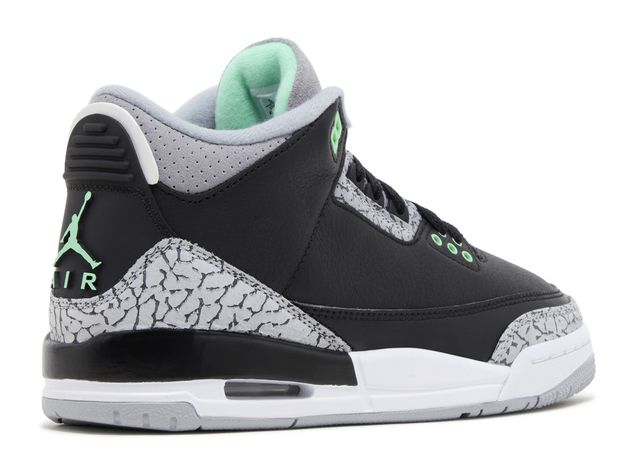 Air Jordan 3 Retro GS Green Glow