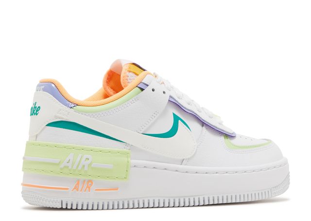 Nike Air Force 1 Low Shadow White Peach Cream Lime