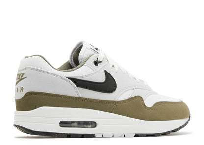 Air Max 1 White Black Medium Olive