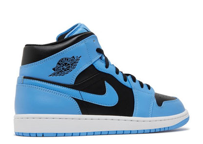 Air Jordan 1 Mid University Blue Black