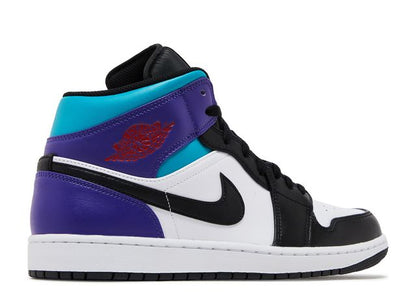 Air Jordan 1 Mid Court Purple Tropical Twist