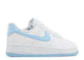 Nike Air Force 1 '07 Weiß Aquarius Blau - House-of-Sneakers