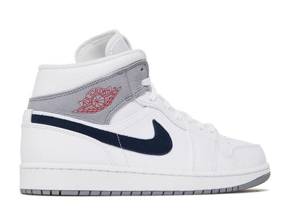 Air Jordan 1 Mid Paris White