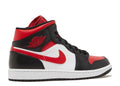 Air Jordan 1 Mid White Black Red - House-of-Sneakers