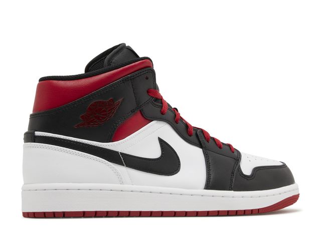 Air Jordan 1 Mid Gym Red Black Toe