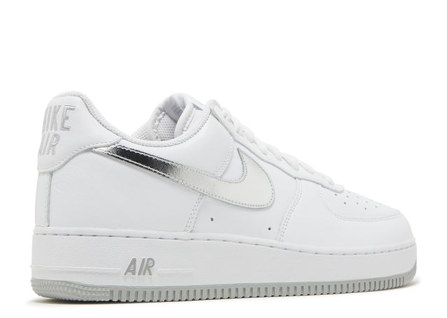 Nike Air Force 1 '07 Low Color of the Month White Metallic Silver