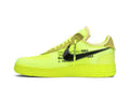 Nike Air Force 1 Low Off-White Volt - Nike Sneaker, Detailansicht 4