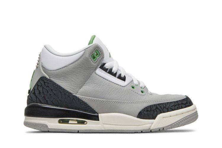 Air Jordan 3 Retro GS Chlorophyll - Air Jordan Sneaker, Detailansicht 3
