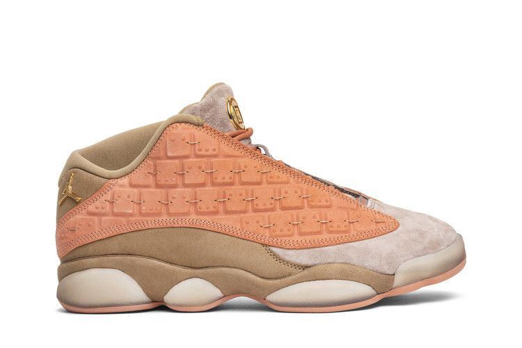 CLOT x Air Jordan 13 Retro Low NRG Terracotta - Air Jordan Sneaker, Detailansicht 3
