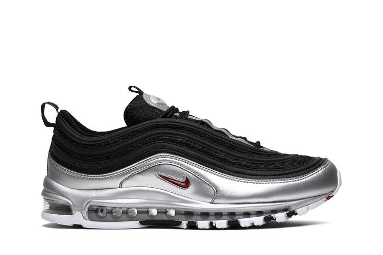 Nike Air Max 97 QS B-Sides Metallic Silver - Nike Sneaker, Detailansicht 3