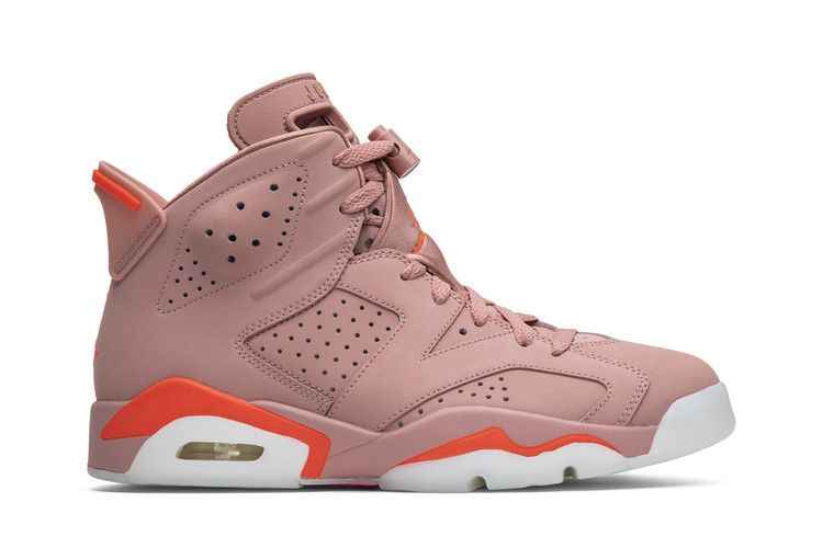 Aleali May x Wmns Air Jordan 6 Retro Millennial Pink - Air Jordan Sneaker, Detailansicht 3