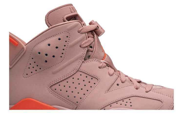 Aleali May x Wmns Air Jordan 6 Retro Millennial Pink - Air Jordan Sneaker, Detailansicht 4