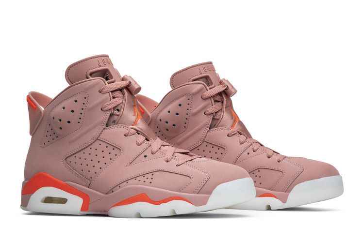 Aleali May x Wmns Air Jordan 6 Retro Millennial Pink - Air Jordan Sneaker, Detailansicht 10