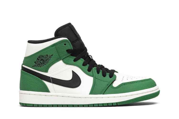 Air Jordan 1 Mid Pine Green - Air Jordan Sneaker, Detailansicht 2