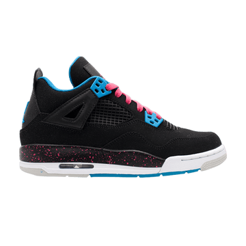 Air Jordan 4 Retro GS Black Vivid Pink - Air Jordan Sneaker