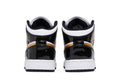 Air Jordan 1 Mid Patent Black White Gold (GS) - Air Jordan Sneaker, Detailansicht 7