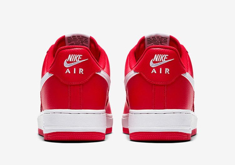 Nike Air Force 1 Low Mini Swoosh University Red - Nike Sneaker, Detailansicht 6