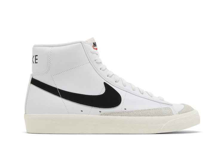 Nike Blazer Mid 77 Vintage White Black - Nike Sneaker