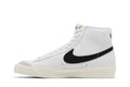 Nike Blazer Mid 77 Vintage White Black - Nike Sneaker, Detailansicht 4