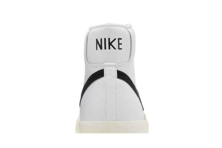Nike Blazer Mid 77 Vintage White Black - Nike Sneaker, Detailansicht 8