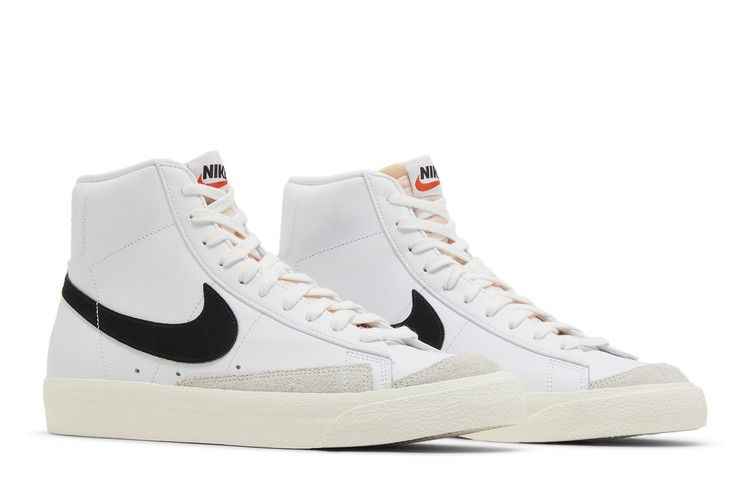 Nike Blazer Mid 77 Vintage White Black - Nike Sneaker, Detailansicht 9