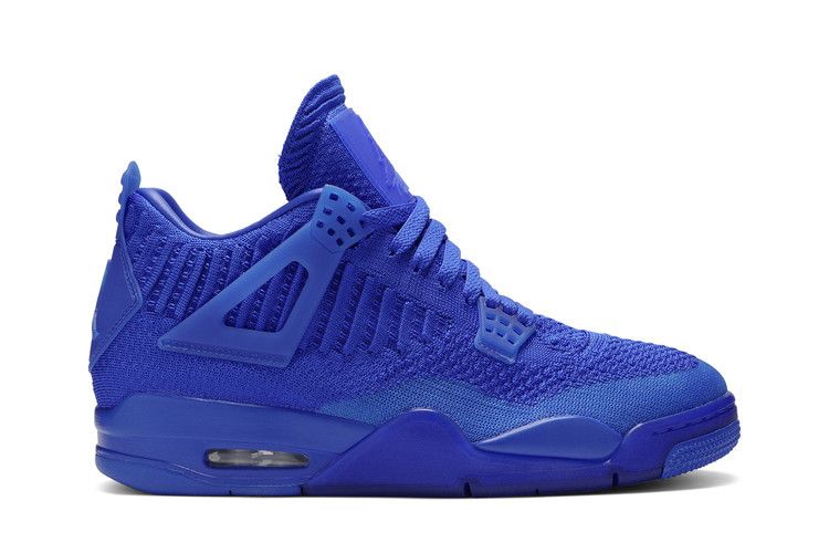 Air Jordan 4 Retro Flyknit Hyper Royal - Air Jordan Sneaker, Detailansicht 3